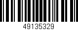 Código de barras (EAN, GTIN, SKU, ISBN): '49135329'