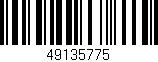 Código de barras (EAN, GTIN, SKU, ISBN): '49135775'