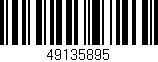 Código de barras (EAN, GTIN, SKU, ISBN): '49135895'