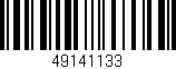 Código de barras (EAN, GTIN, SKU, ISBN): '49141133'