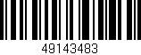 Código de barras (EAN, GTIN, SKU, ISBN): '49143483'