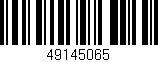Código de barras (EAN, GTIN, SKU, ISBN): '49145065'