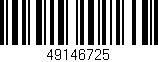 Código de barras (EAN, GTIN, SKU, ISBN): '49146725'
