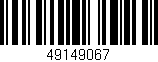 Código de barras (EAN, GTIN, SKU, ISBN): '49149067'
