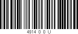 Código de barras (EAN, GTIN, SKU, ISBN): '4914_0_0_U'