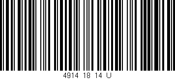 Código de barras (EAN, GTIN, SKU, ISBN): '4914_18_14_U'