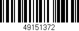 Código de barras (EAN, GTIN, SKU, ISBN): '49151372'