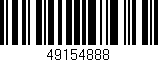 Código de barras (EAN, GTIN, SKU, ISBN): '49154888'