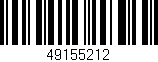 Código de barras (EAN, GTIN, SKU, ISBN): '49155212'