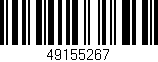 Código de barras (EAN, GTIN, SKU, ISBN): '49155267'