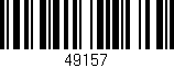 Código de barras (EAN, GTIN, SKU, ISBN): '49157'