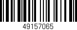 Código de barras (EAN, GTIN, SKU, ISBN): '49157065'