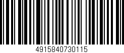 Código de barras (EAN, GTIN, SKU, ISBN): '4915840730115'
