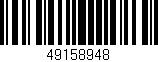 Código de barras (EAN, GTIN, SKU, ISBN): '49158948'