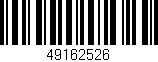 Código de barras (EAN, GTIN, SKU, ISBN): '49162526'