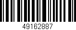 Código de barras (EAN, GTIN, SKU, ISBN): '49162887'