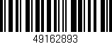 Código de barras (EAN, GTIN, SKU, ISBN): '49162893'