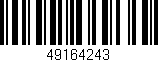 Código de barras (EAN, GTIN, SKU, ISBN): '49164243'