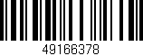 Código de barras (EAN, GTIN, SKU, ISBN): '49166378'