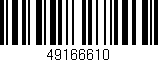 Código de barras (EAN, GTIN, SKU, ISBN): '49166610'