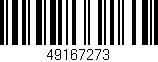 Código de barras (EAN, GTIN, SKU, ISBN): '49167273'