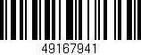 Código de barras (EAN, GTIN, SKU, ISBN): '49167941'