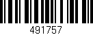 Código de barras (EAN, GTIN, SKU, ISBN): '491757'