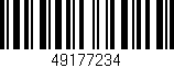 Código de barras (EAN, GTIN, SKU, ISBN): '49177234'
