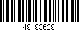 Código de barras (EAN, GTIN, SKU, ISBN): '49193629'