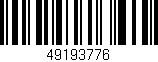 Código de barras (EAN, GTIN, SKU, ISBN): '49193776'