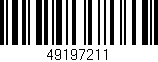 Código de barras (EAN, GTIN, SKU, ISBN): '49197211'
