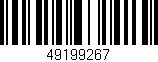 Código de barras (EAN, GTIN, SKU, ISBN): '49199267'