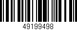 Código de barras (EAN, GTIN, SKU, ISBN): '49199498'