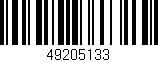 Código de barras (EAN, GTIN, SKU, ISBN): '49205133'