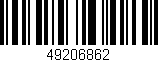 Código de barras (EAN, GTIN, SKU, ISBN): '49206862'
