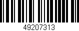 Código de barras (EAN, GTIN, SKU, ISBN): '49207313'