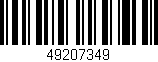 Código de barras (EAN, GTIN, SKU, ISBN): '49207349'