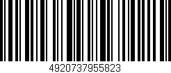 Código de barras (EAN, GTIN, SKU, ISBN): '4920737955823'