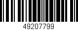 Código de barras (EAN, GTIN, SKU, ISBN): '49207799'
