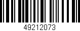 Código de barras (EAN, GTIN, SKU, ISBN): '49212073'