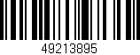 Código de barras (EAN, GTIN, SKU, ISBN): '49213895'