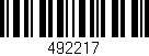 Código de barras (EAN, GTIN, SKU, ISBN): '492217'