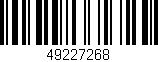 Código de barras (EAN, GTIN, SKU, ISBN): '49227268'