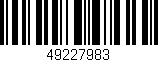 Código de barras (EAN, GTIN, SKU, ISBN): '49227983'