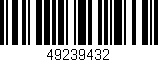 Código de barras (EAN, GTIN, SKU, ISBN): '49239432'
