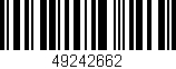 Código de barras (EAN, GTIN, SKU, ISBN): '49242662'