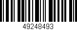 Código de barras (EAN, GTIN, SKU, ISBN): '49248493'