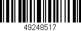 Código de barras (EAN, GTIN, SKU, ISBN): '49248517'