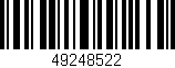 Código de barras (EAN, GTIN, SKU, ISBN): '49248522'