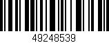 Código de barras (EAN, GTIN, SKU, ISBN): '49248539'